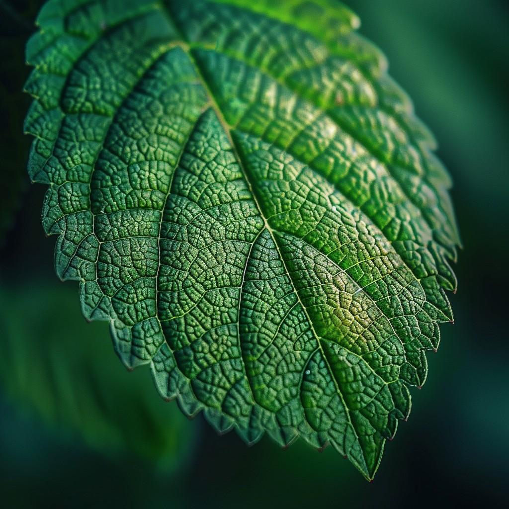 Green leaf background